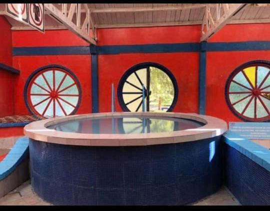 Hotel Y Balneario Ojo Caliente Camargo Exteriér fotografie